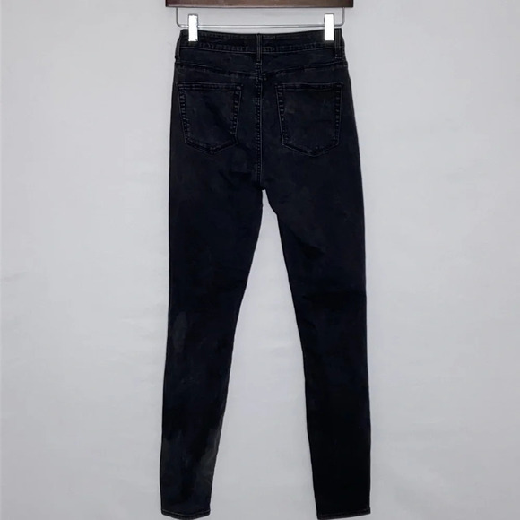 Pacsun Super High Rise Skinniest Acid Wash Black - Picture 5 of 11